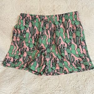 Boardies cactus print swim trunks,‎ size medium